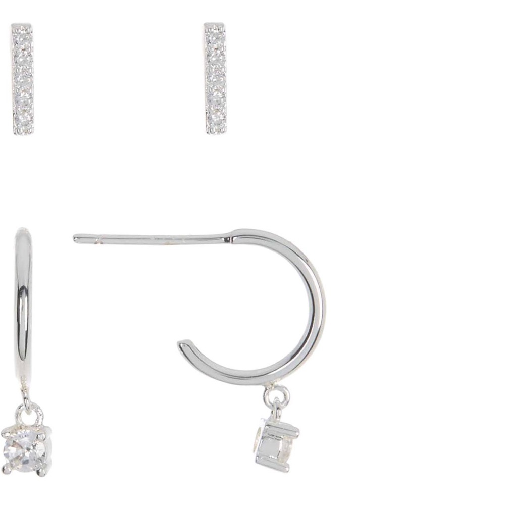 Nordstrom cubic zirconia set of earrings
